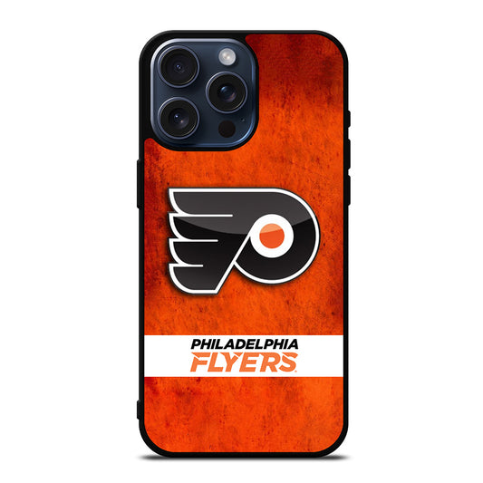 PHILADELPHIA FLYERS HOCKEY NHL LOGO iPhone 15 Pro Max Case Cover