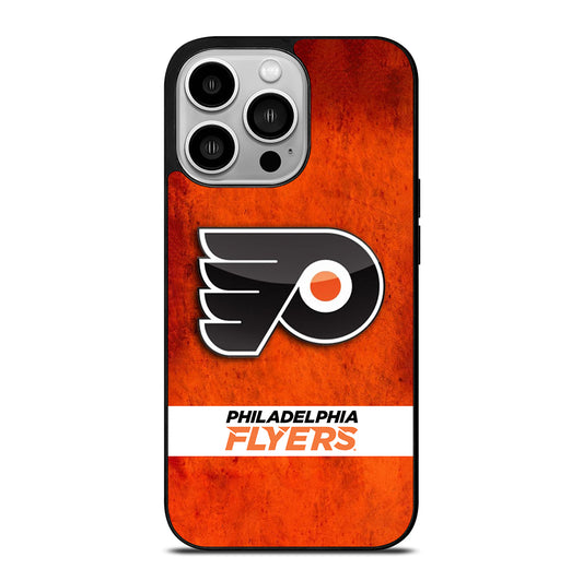 PHILADELPHIA FLYERS HOCKEY NHL LOGO iPhone 14 Pro Case Cover