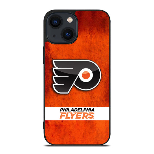 PHILADELPHIA FLYERS HOCKEY NHL LOGO iPhone 14 Plus Case Cover