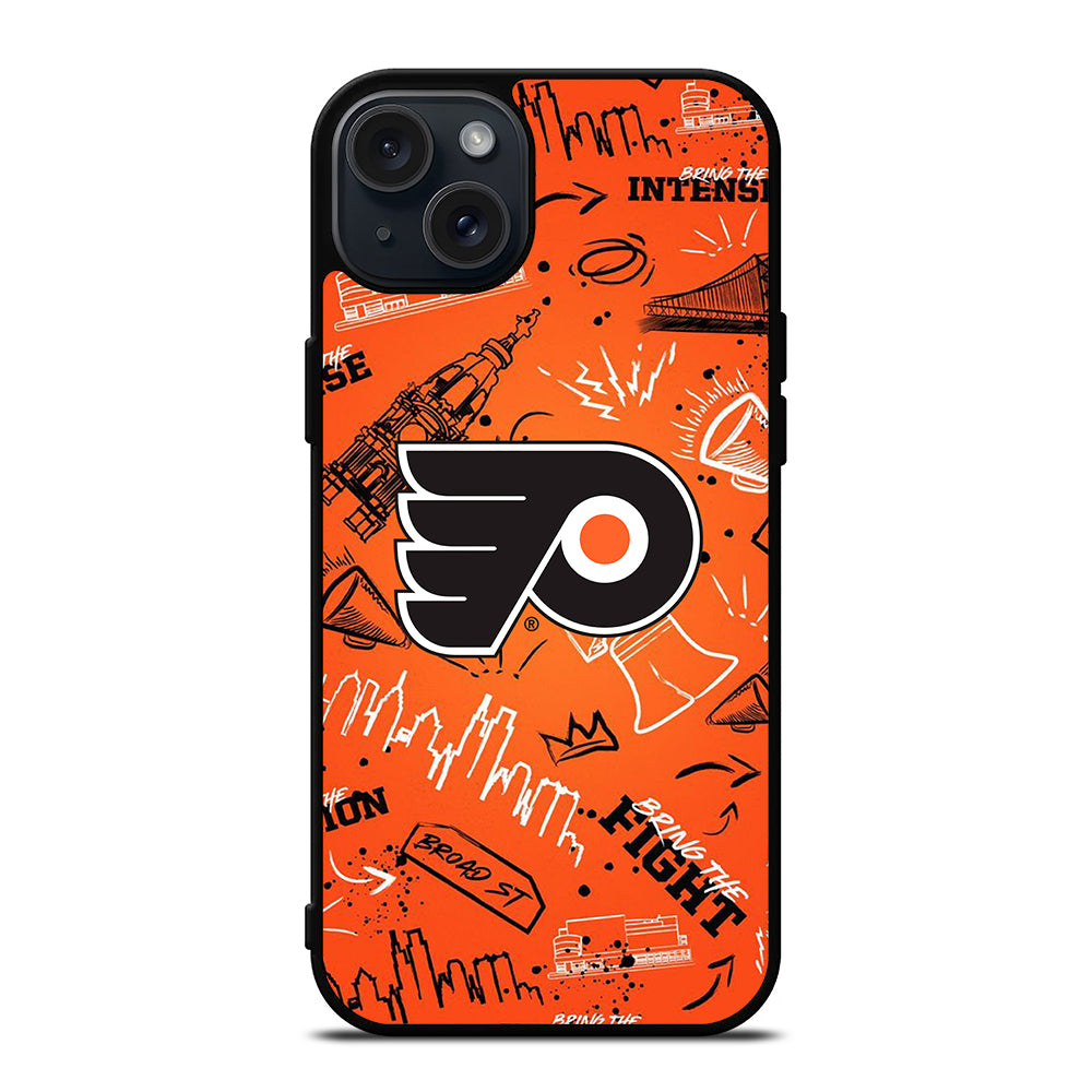 PHILADELPHIA FLYERS NHL SYMBOL iPhone 15 Plus Case Cover