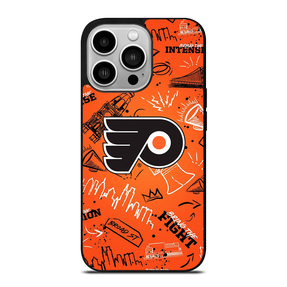 PHILADELPHIA FLYERS NHL SYMBOL iPhone 14 Pro Case Cover