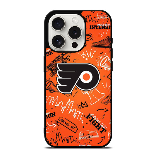 PHILADELPHIA FLYERS NHL SYMBOL iPhone 15 Pro Case Cover