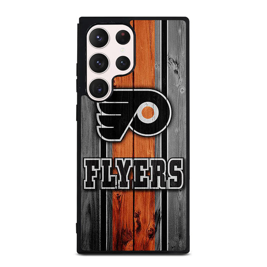 PHILADELPHIA FLYERS WOODEN LOGO Samsung Galaxy S23 Ultra Case Cover