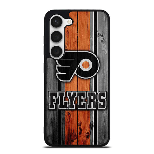 PHILADELPHIA FLYERS WOODEN LOGO Samsung Galaxy S23 Case Cover