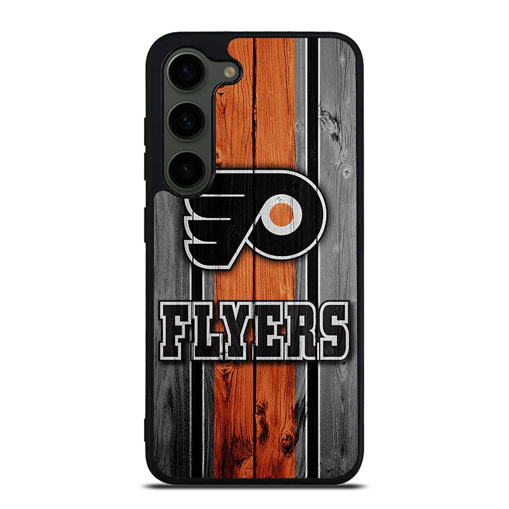 PHILADELPHIA FLYERS WOODEN LOGO Samsung Galaxy S23 Plus Case Cover