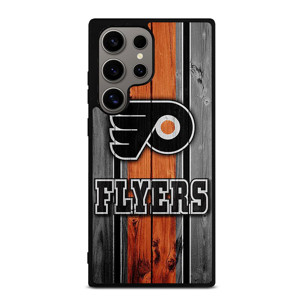PHILADELPHIA FLYERS WOODEN LOGO Samsung Galaxy S24 Ultra Case Cover