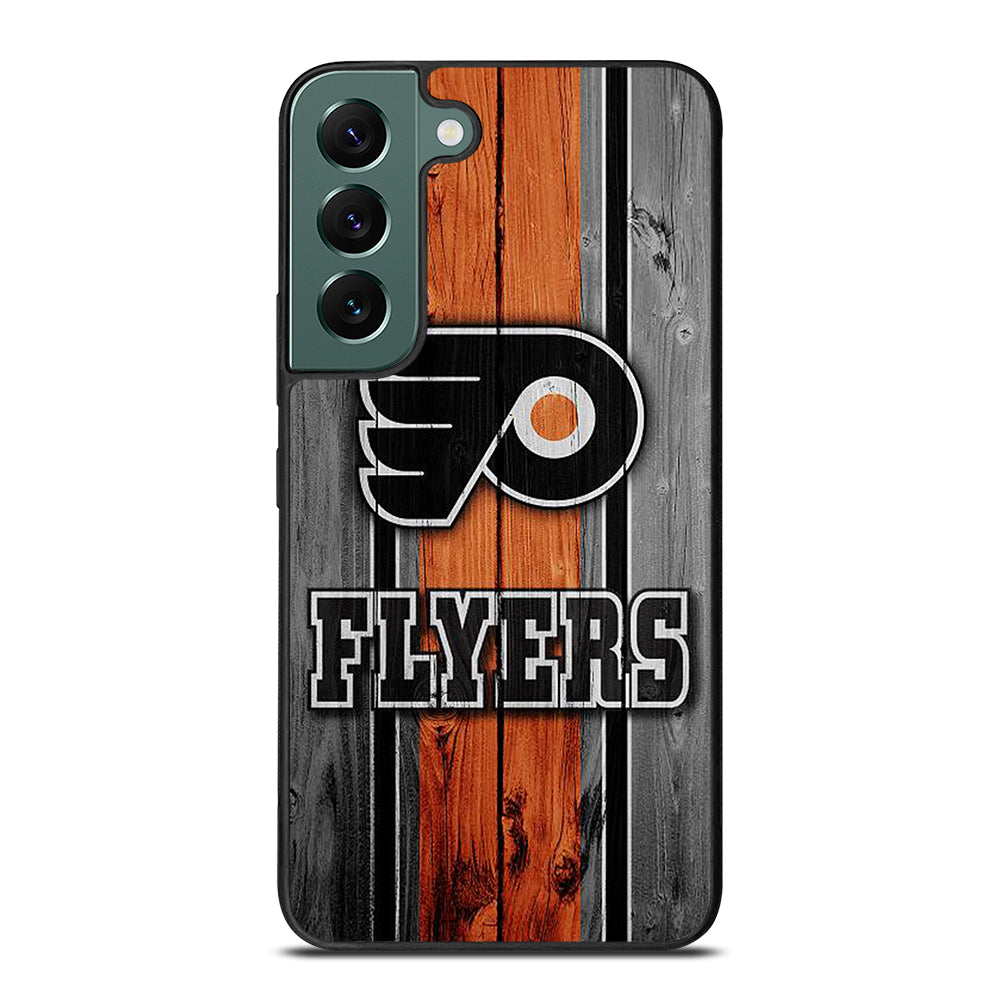 PHILADELPHIA FLYERS WOODEN LOGO Samsung Galaxy S22 Case Cover