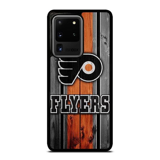 PHILADELPHIA FLYERS WOODEN LOGO Samsung Galaxy S20 Ultra Case Cover
