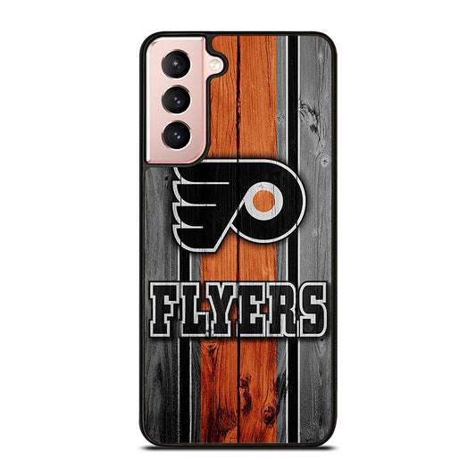 PHILADELPHIA FLYERS WOODEN LOGO Samsung Galaxy S21 Case Cover