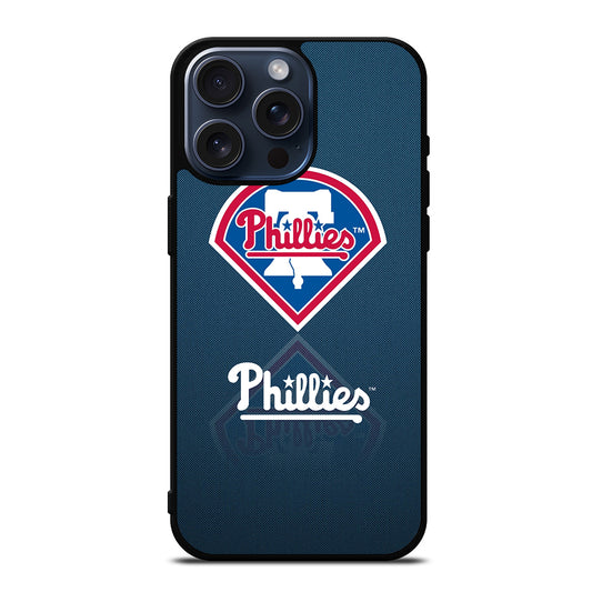 PHILADELPHIA PHILLIES BASEBALL MLB SYMBOL iPhone 15 Pro Max Case Cover