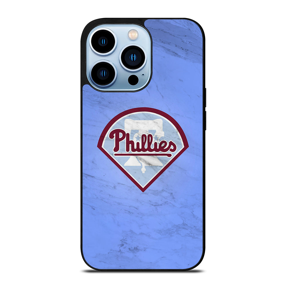 PHILADELPHIA PHILLIES MARBLE LOGO iPhone 13 Pro Max Case Cover