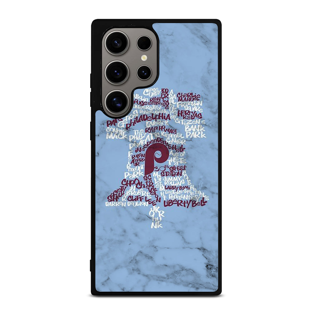 PHILADELPHIA PHILLIES MARBLE LOGO 2 Samsung Galaxy S24 Ultra Case Cover