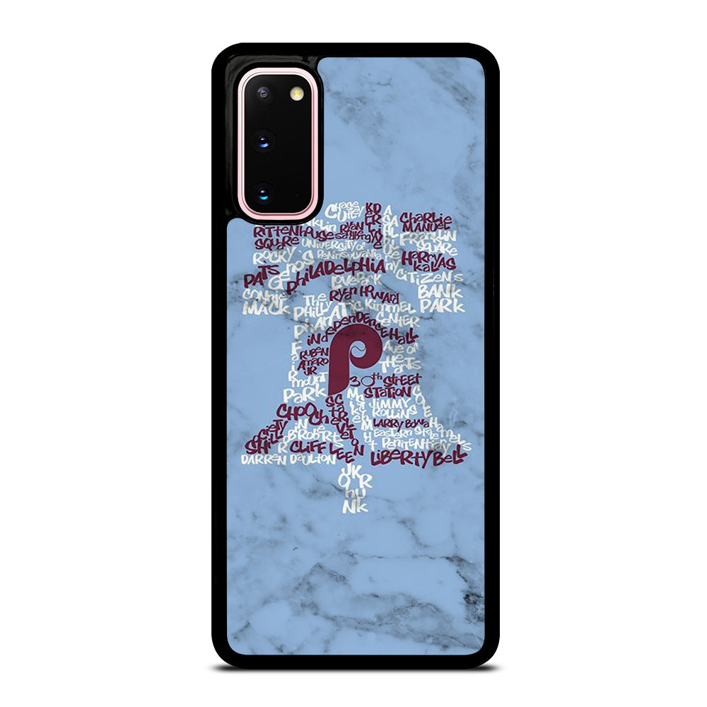PHILADELPHIA PHILLIES MARBLE LOGO 2 Samsung Galaxy S20 Case Cover