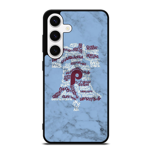 PHILADELPHIA PHILLIES MARBLE LOGO 2 Samsung Galaxy S24 Case Cover