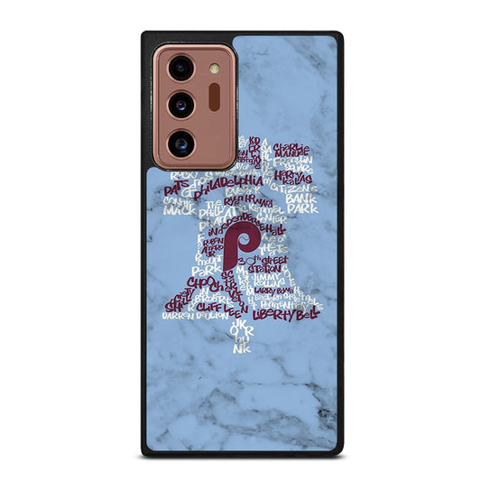 PHILADELPHIA PHILLIES MARBLE LOGO 2 Samsung Galaxy Note 20 Ultra Case Cover
