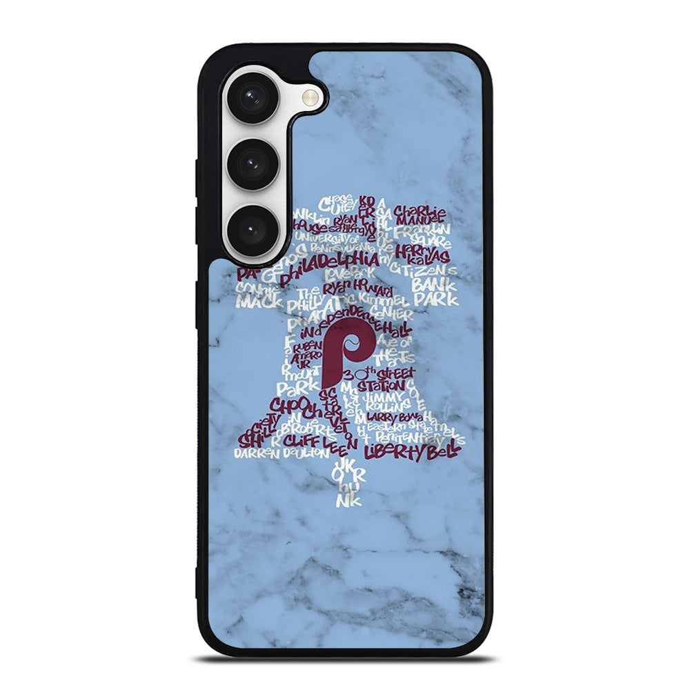 PHILADELPHIA PHILLIES MARBLE LOGO 2 Samsung Galaxy S23 Case Cover