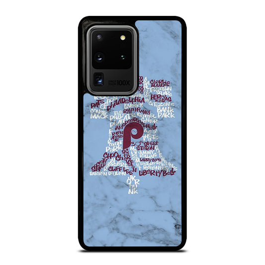PHILADELPHIA PHILLIES MARBLE LOGO 2 Samsung Galaxy S20 Ultra Case Cover