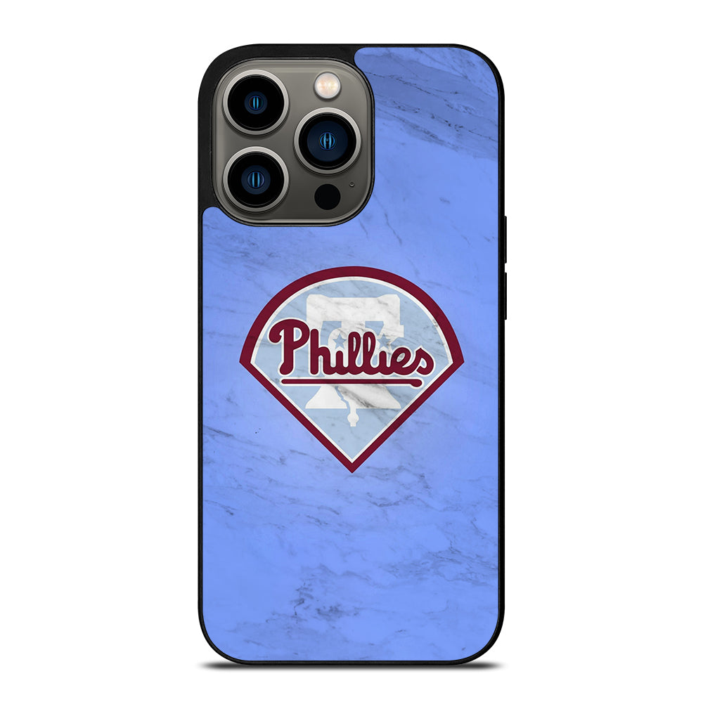 PHILADELPHIA PHILLIES MARBLE LOGO iPhone 13 Pro Case Cover