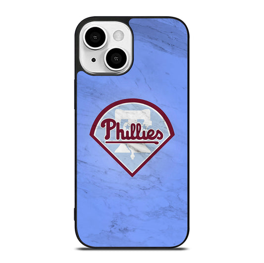 PHILADELPHIA PHILLIES MARBLE LOGO iPhone 13 Mini Case Cover
