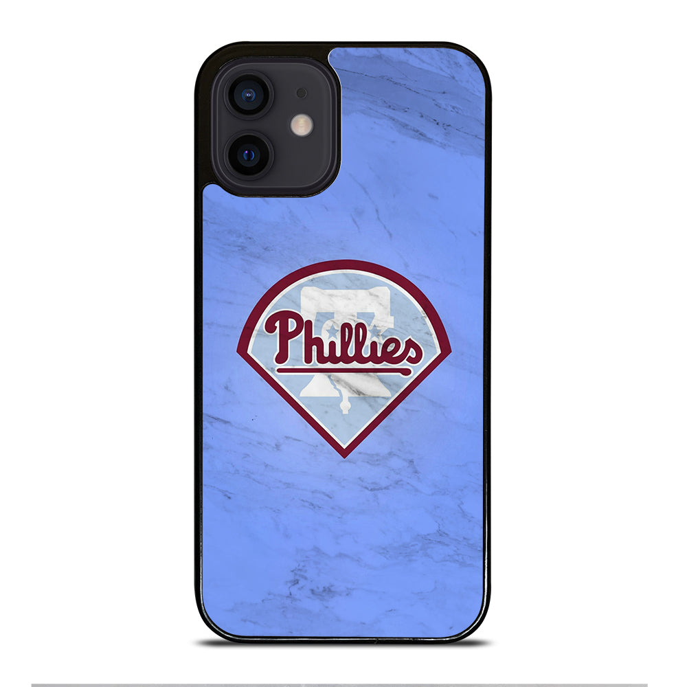 PHILADELPHIA PHILLIES MARBLE LOGO iPhone 12 Mini Case Cover