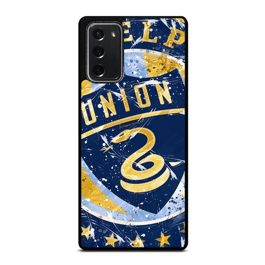 PHILADELPHIA UNION EMBLEM Samsung Galaxy Note 20 Case Cover