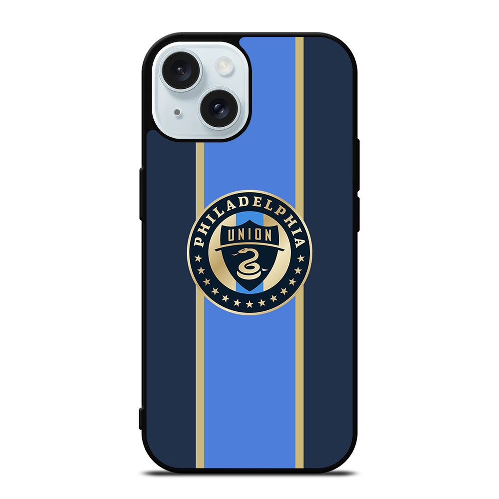 PHILADELPHIA UNION LOGO SOCCER iPhone 15 Case Cover