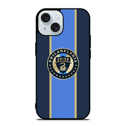 PHILADELPHIA UNION LOGO SOCCER iPhone 15 Case Cover