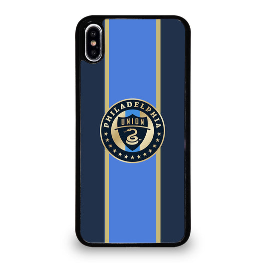 PHILADELPHIA UNION LOGO SOCCER iPhone XS Max Case Cover