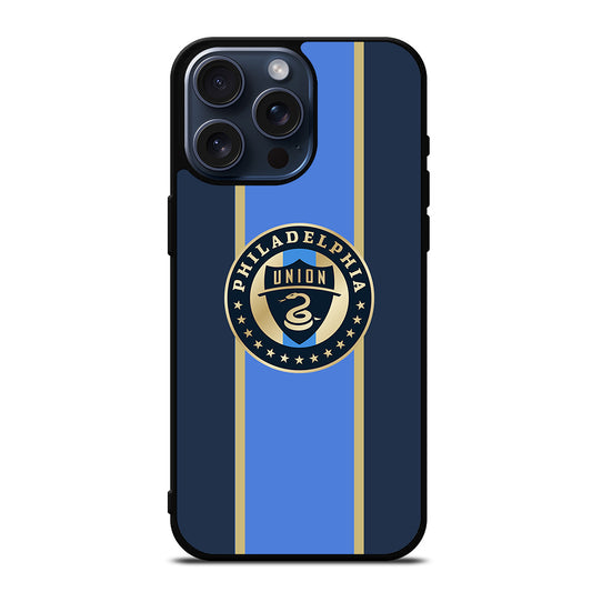 PHILADELPHIA UNION LOGO SOCCER iPhone 15 Pro Max Case Cover