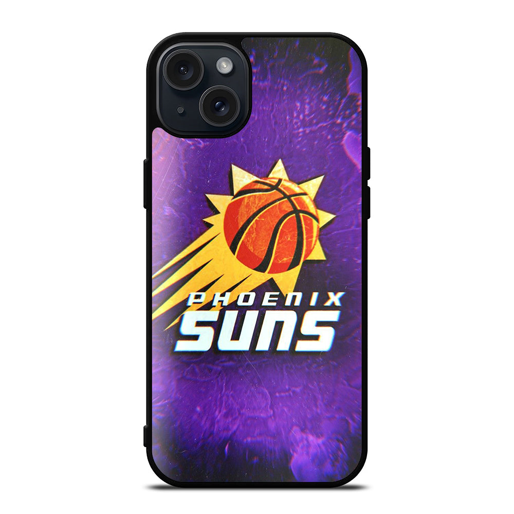 PHOENIX SUNS BASKETBALL NBA LOGO iPhone 15 Plus Case Cover
