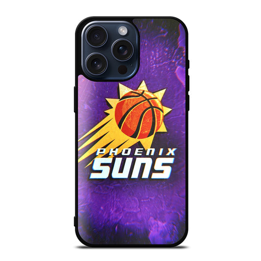 PHOENIX SUNS BASKETBALL NBA LOGO iPhone 15 Pro Max Case Cover