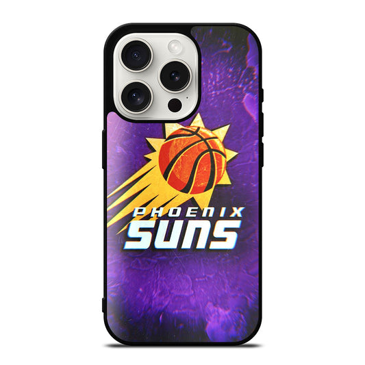 PHOENIX SUNS BASKETBALL NBA LOGO iPhone 15 Pro Case Cover