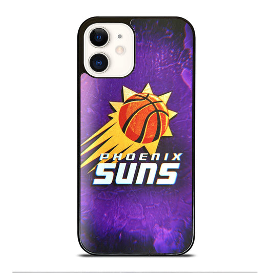 PHOENIX SUNS BASKETBALL NBA LOGO iPhone 12 Case Cover