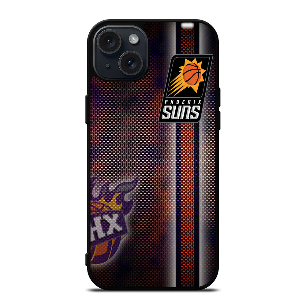 PHOENIX SUNS METAL LOGO iPhone 15 Plus Case Cover