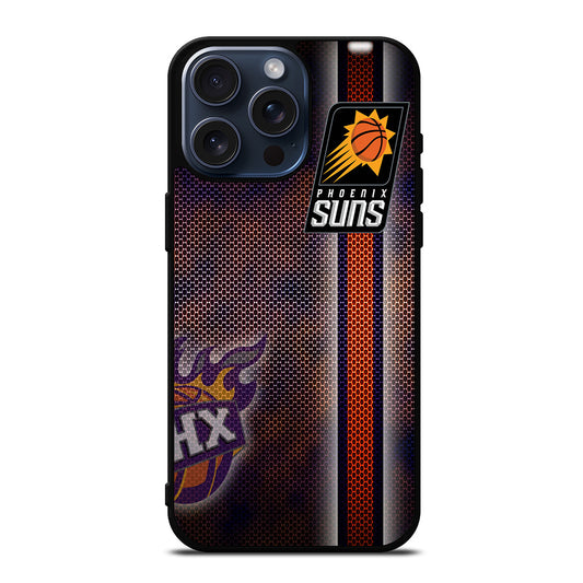 PHOENIX SUNS METAL LOGO iPhone 15 Pro Max Case Cover
