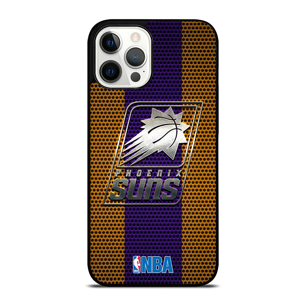 PHOENIX SUNS NBA METAL LOGO iPhone 12 Pro Max Case Cover
