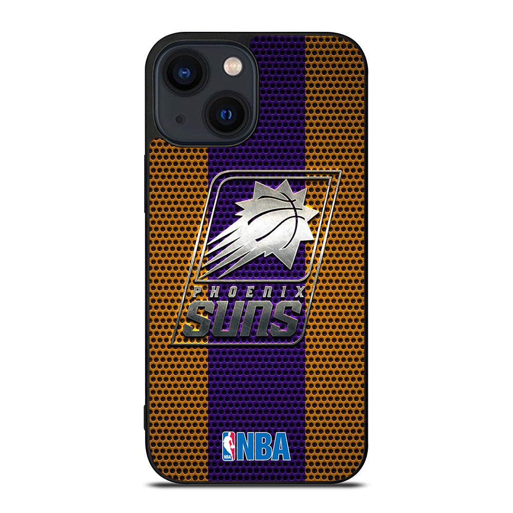 PHOENIX SUNS NBA METAL LOGO iPhone 14 Plus Case Cover