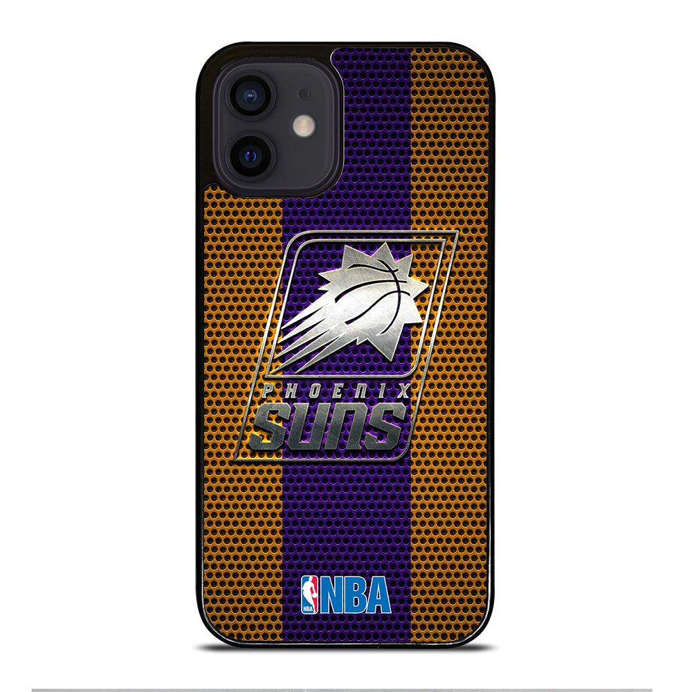PHOENIX SUNS NBA METAL LOGO iPhone 12 Mini Case Cover