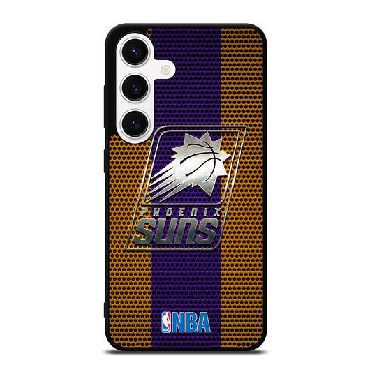 PHOENIX SUNS NBA METAL LOGO Samsung Galaxy S24 Case Cover