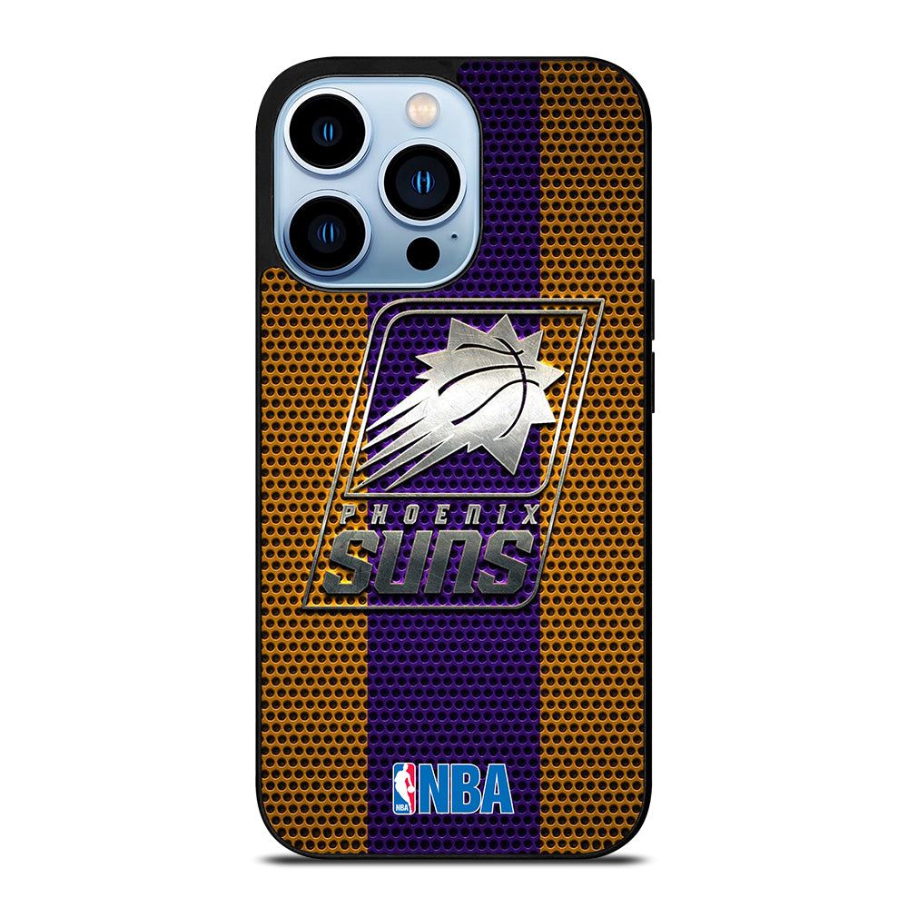 PHOENIX SUNS NBA METAL LOGO iPhone 13 Pro Max Case Cover