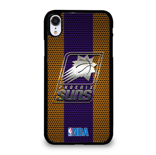 PHOENIX SUNS NBA METAL LOGO iPhone XR Case Cover