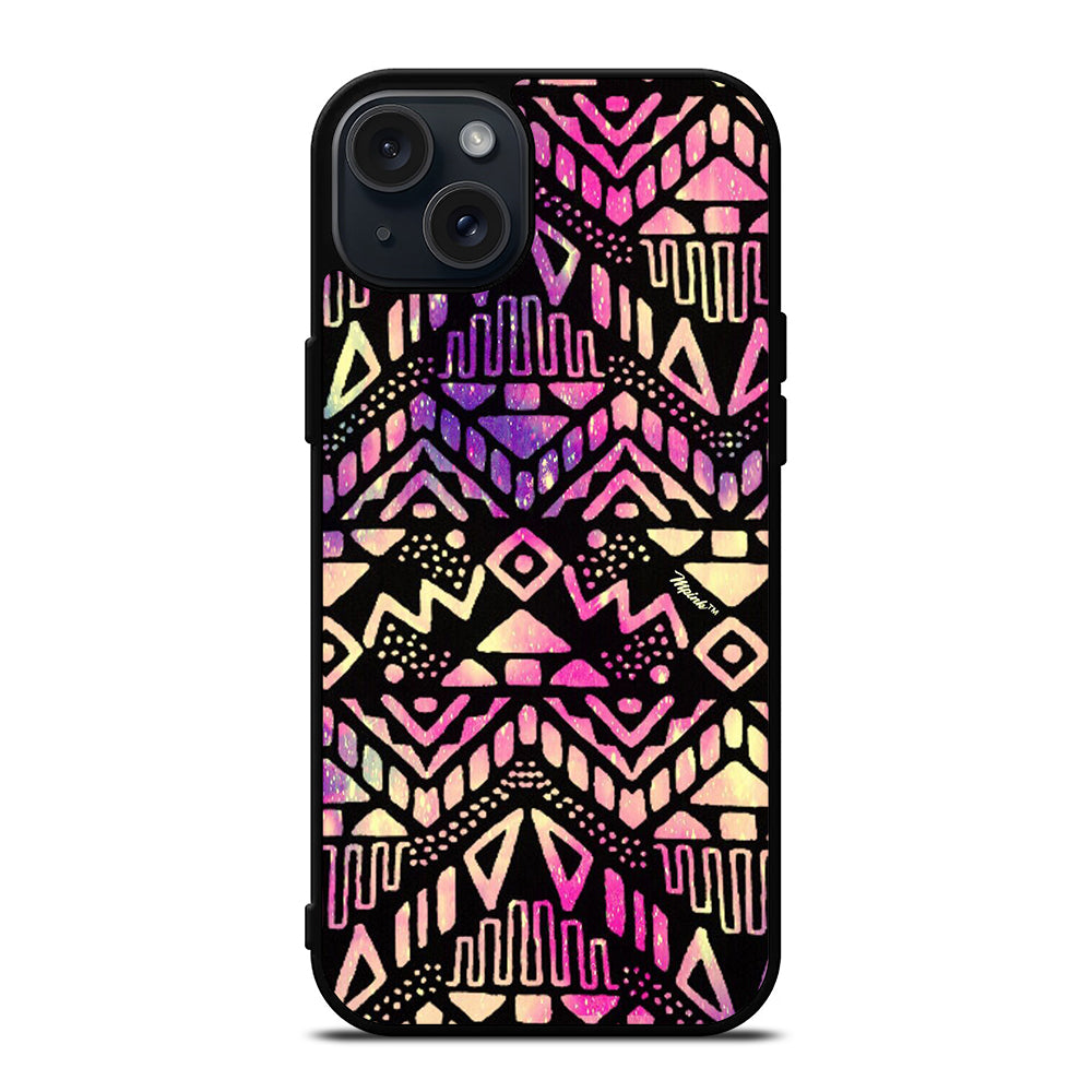 PIECE TRIBAL PATTERN 5 iPhone 15 Plus Case Cover