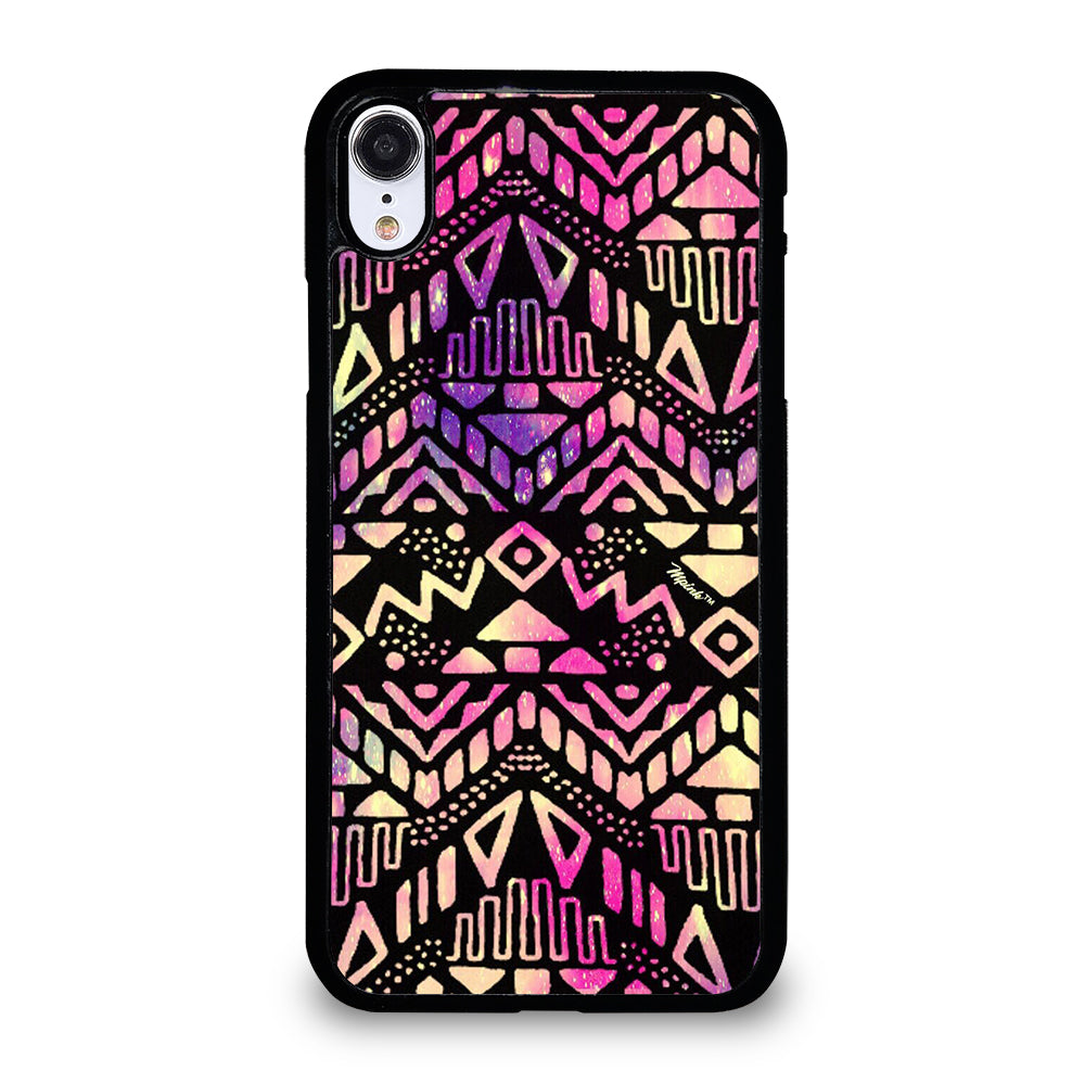 PIECE TRIBAL PATTERN 5 iPhone XR Case Cover