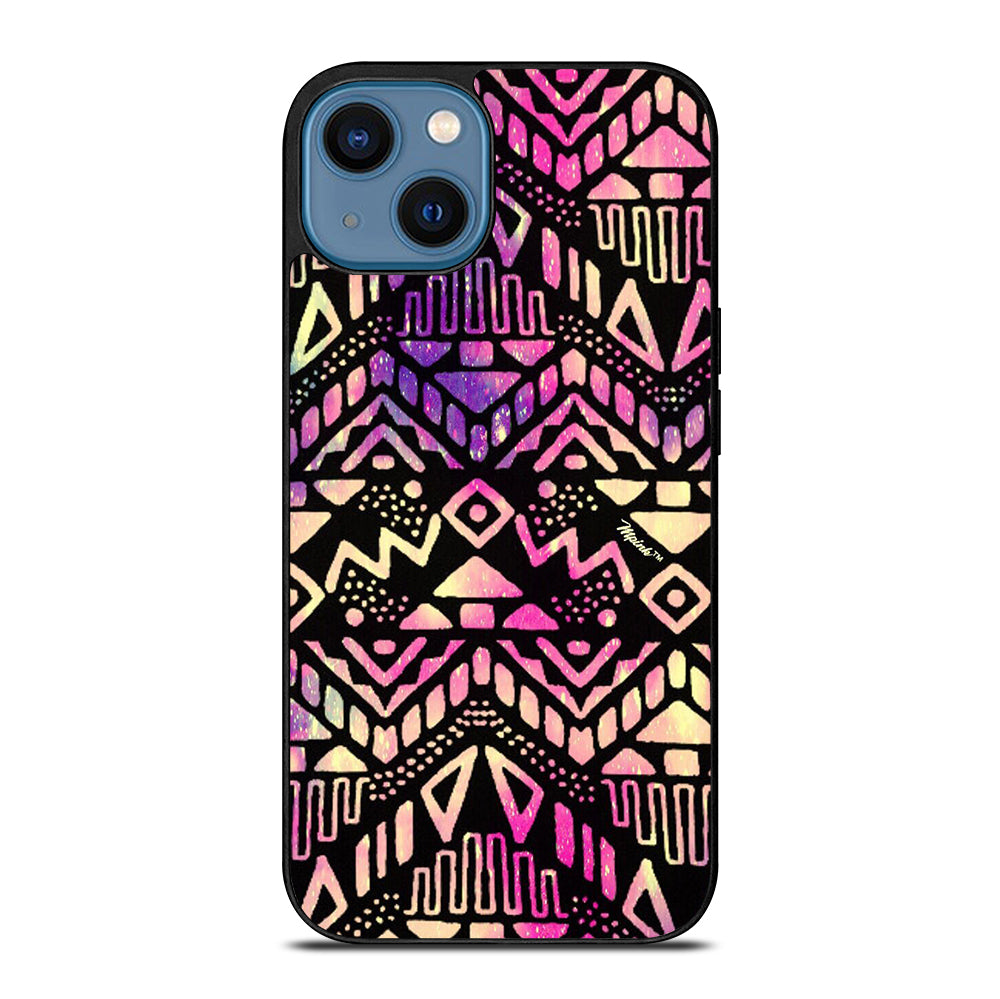 PIECE TRIBAL PATTERN 5 iPhone 14 Case Cover