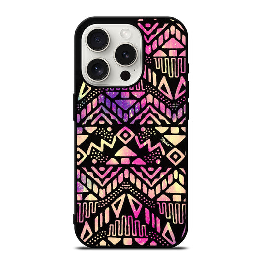 PIECE TRIBAL PATTERN 5 iPhone 15 Pro Case Cover