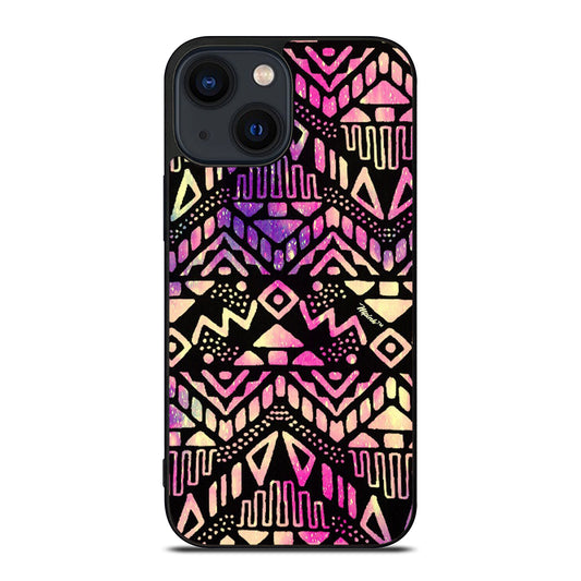 PIECE TRIBAL PATTERN 5 iPhone 14 Plus Case Cover