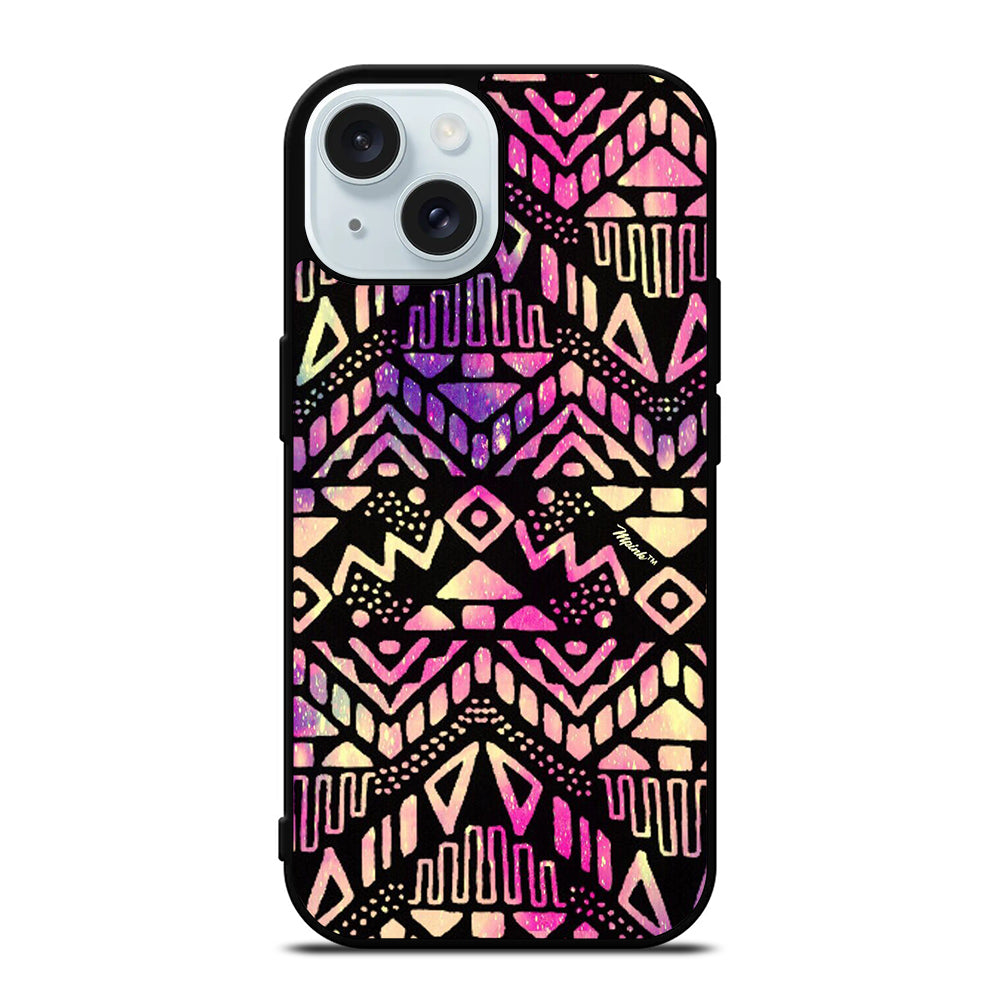 PIECE TRIBAL PATTERN 5 iPhone 15 Case Cover