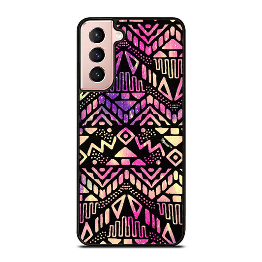 PIECE TRIBAL PATTERN 5 Samsung Galaxy S21 Case Cover