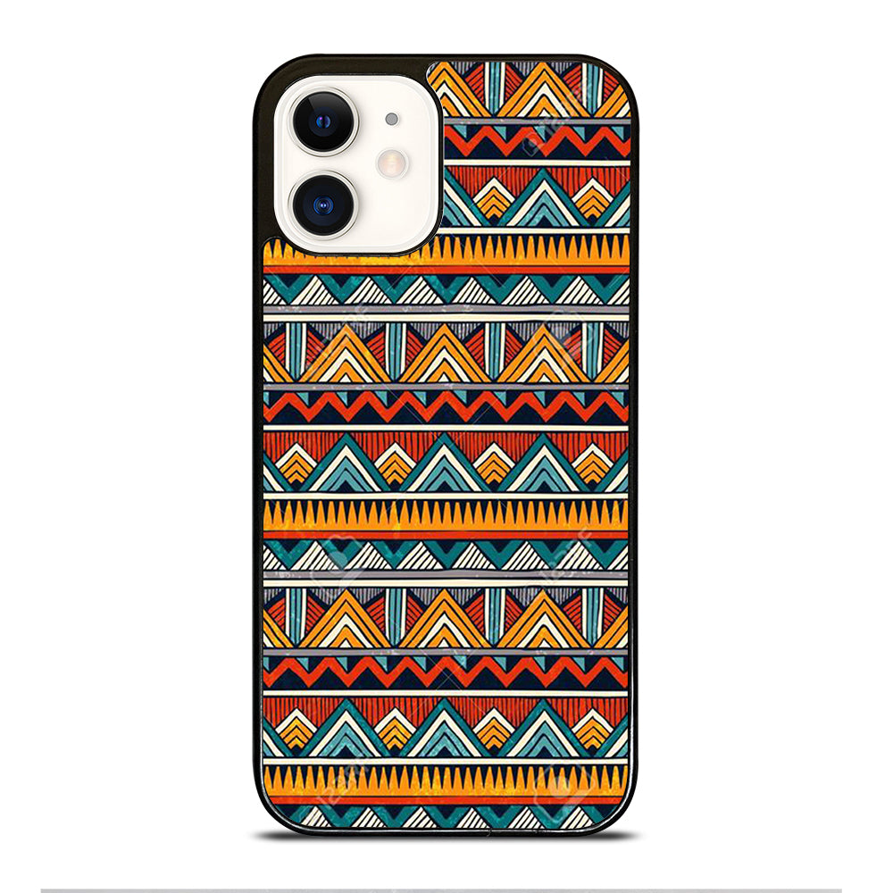 PIECE TRIBAL PATTERN 6 iPhone 12 Case Cover