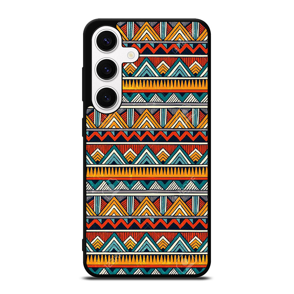 PIECE TRIBAL PATTERN 6 Samsung Galaxy S24 Case Cover